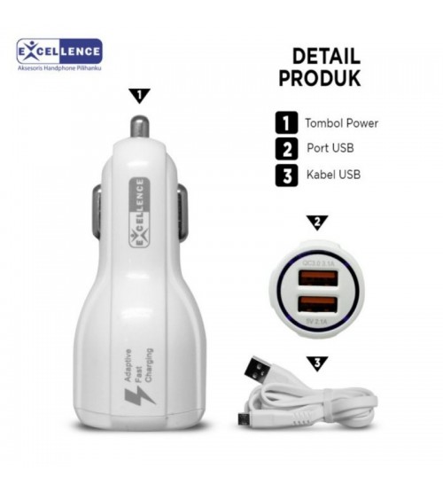 Excellence Charger dual USB Apple